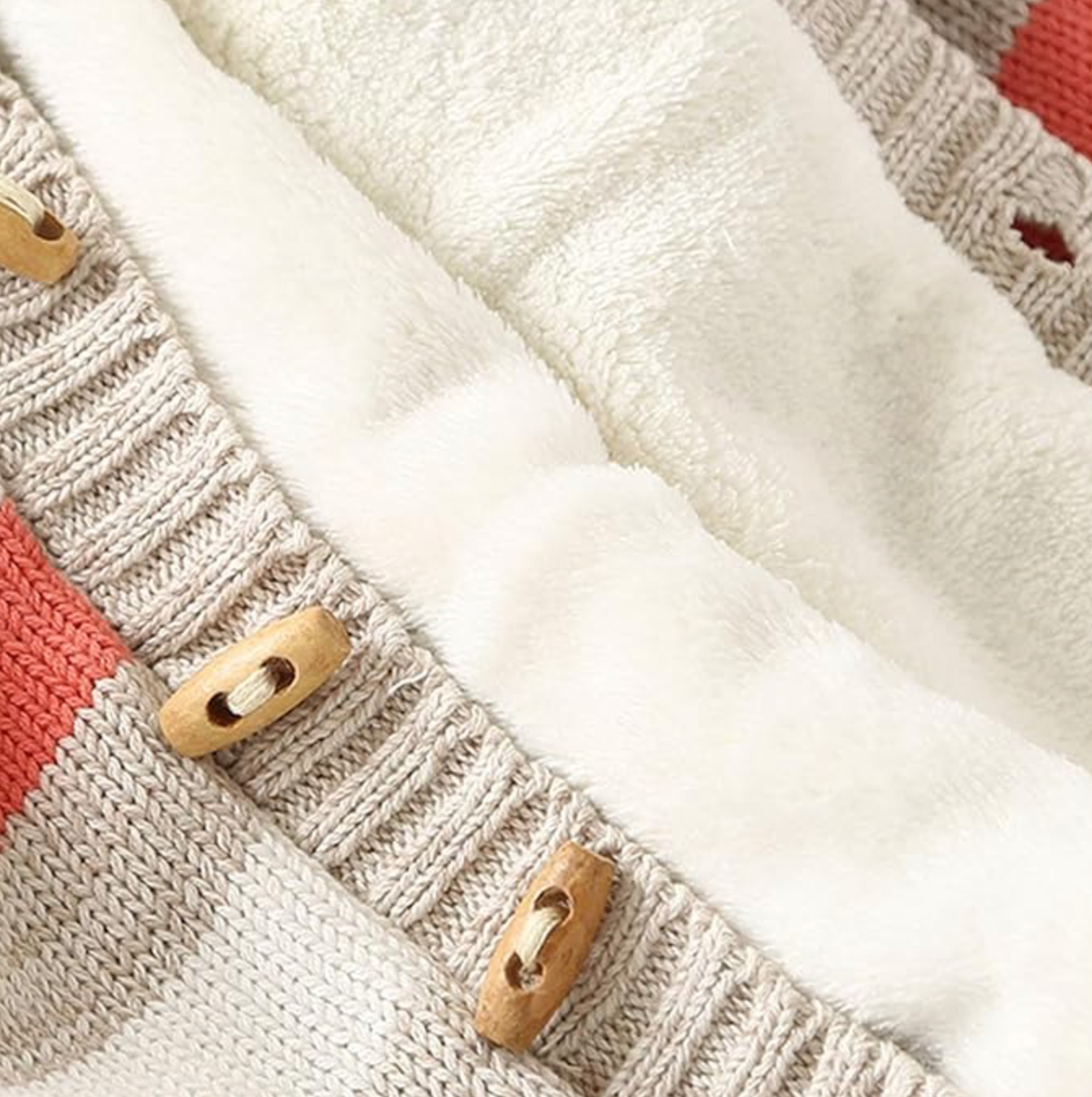 Cardigan Douillet Arc-en-Ciel