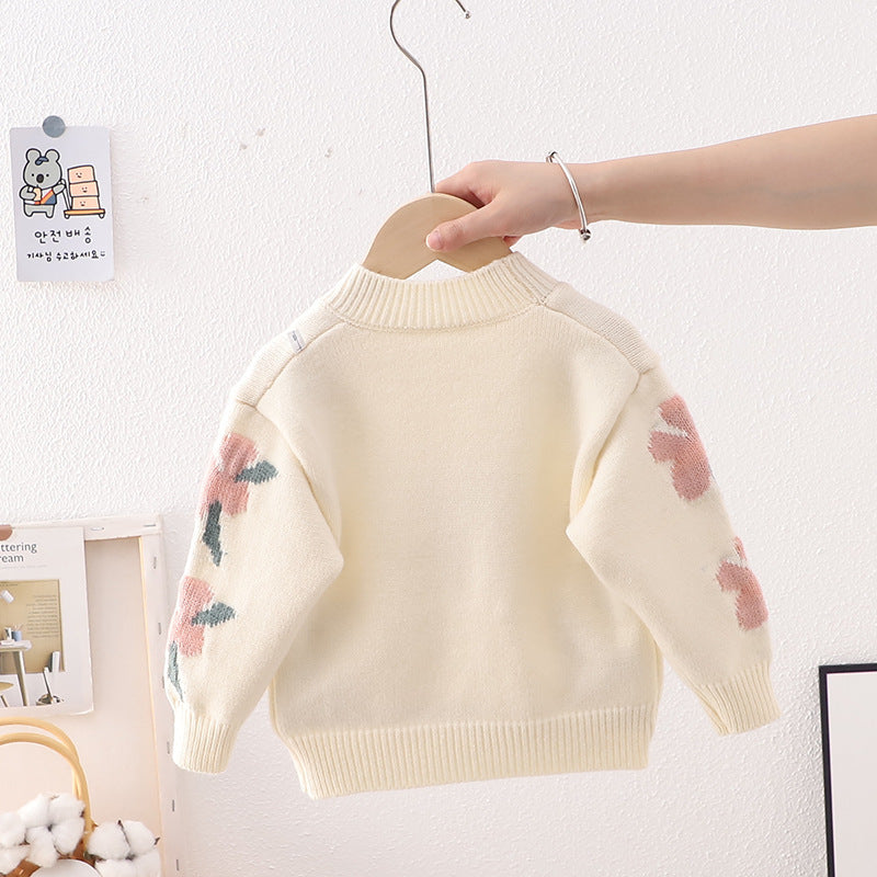 Pull Fleurs Douces