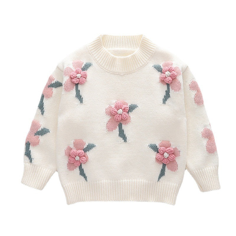 Pull Fleurs Douces