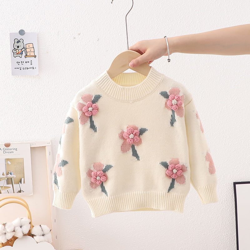 Pull Fleurs Douces