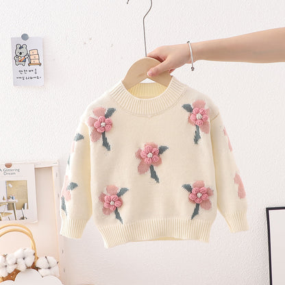 Pull Fleurs Douces