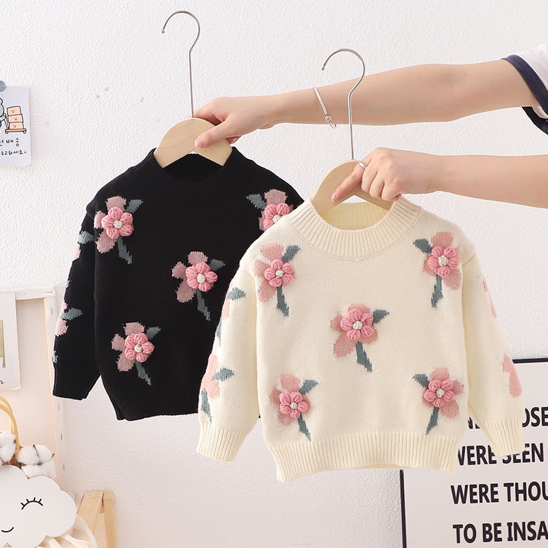Pull Fleurs Douces