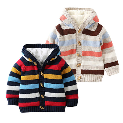 Cardigan Douillet Arc-en-Ciel