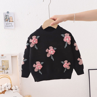 Pull Fleurs Douces