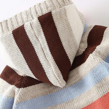 Cardigan Douillet Arc-en-Ciel